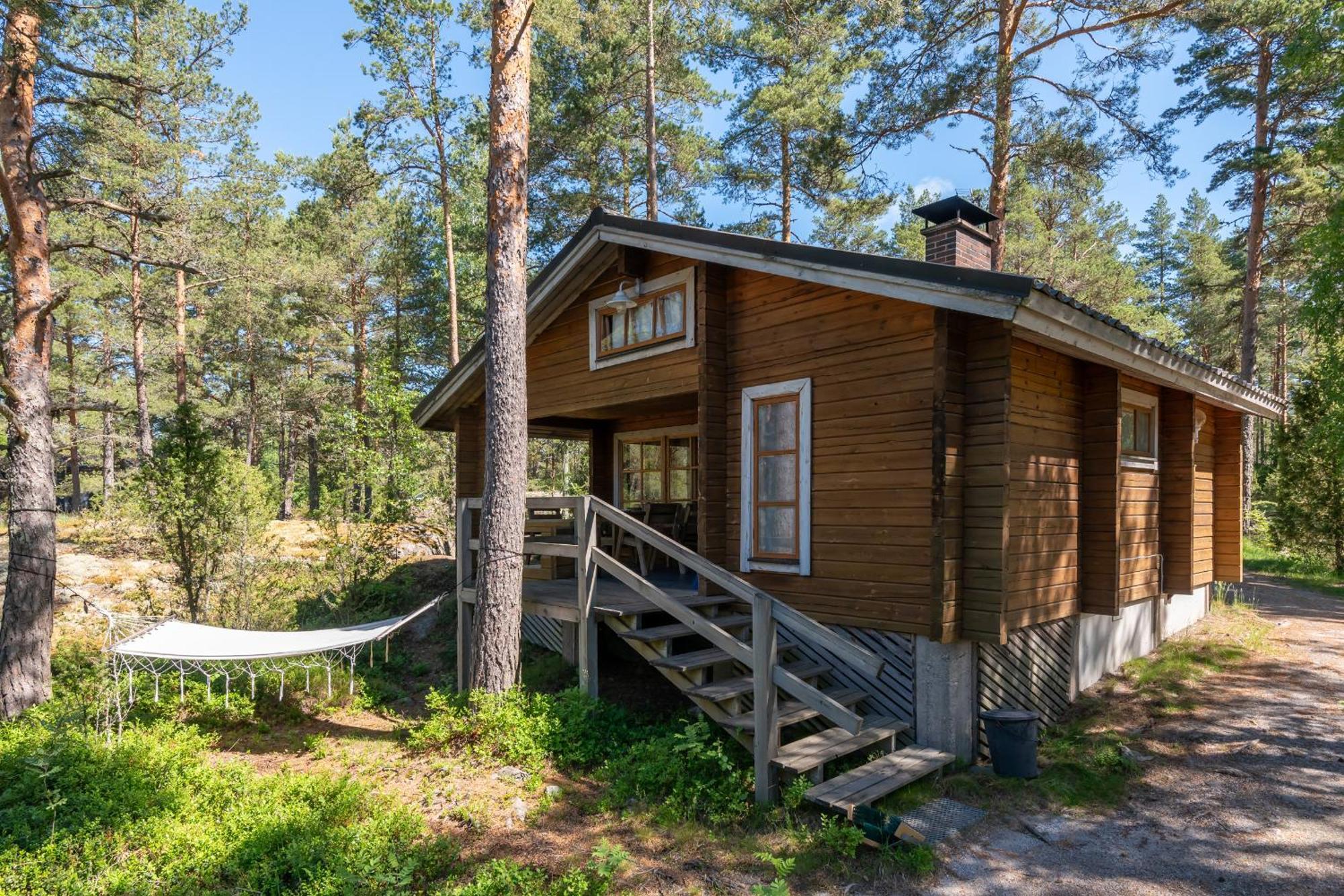 Pinetree Cottages Cozy Log Cabin Kalanti Exterior foto